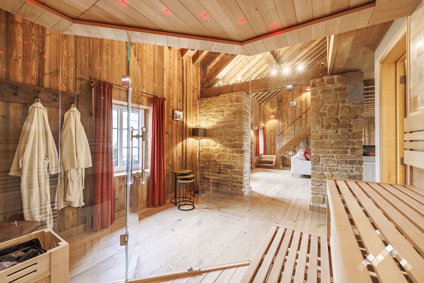 Gîte de charme à Profondeville pour 4 personnes avec sauna et spa privatif