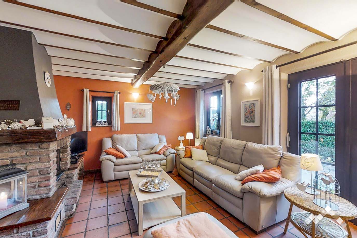 Maison de vacances à Vielsalm pour 9 personnes et 2 chiens avec sauna, billard, salle et module de jeux
