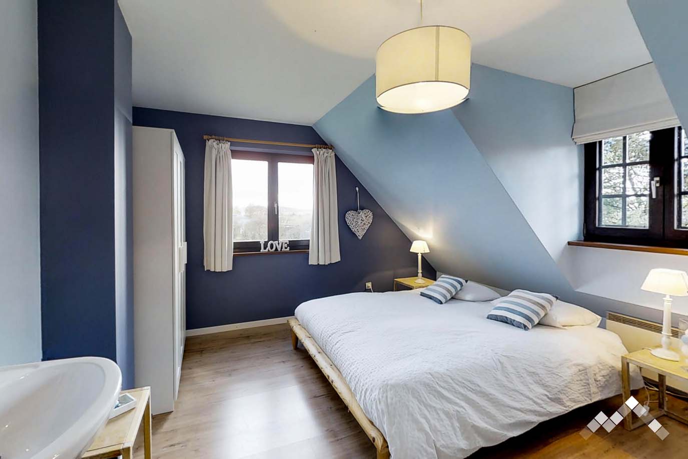 Maison de vacances à Vielsalm pour 9 personnes et 2 chiens avec sauna, billard, salle et module de jeux