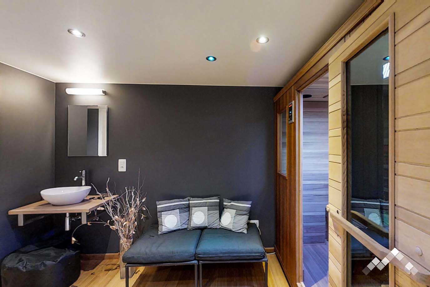 Maison de vacances à Vielsalm pour 9 personnes et 2 chiens avec sauna, billard, salle et module de jeux