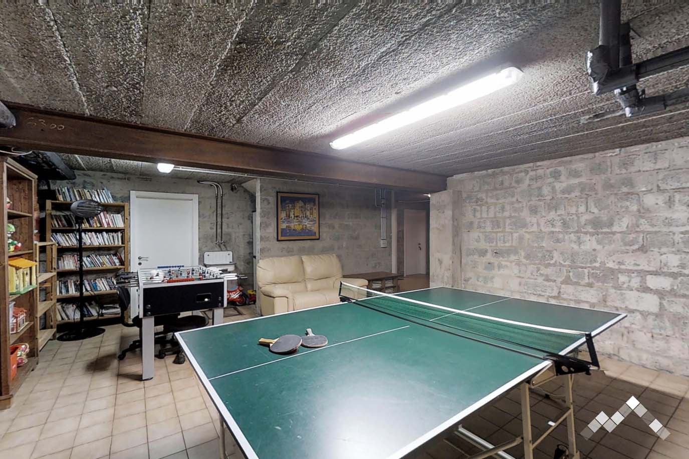 Maison de vacances à Vielsalm pour 9 personnes et 2 chiens avec sauna, billard, salle et module de jeux