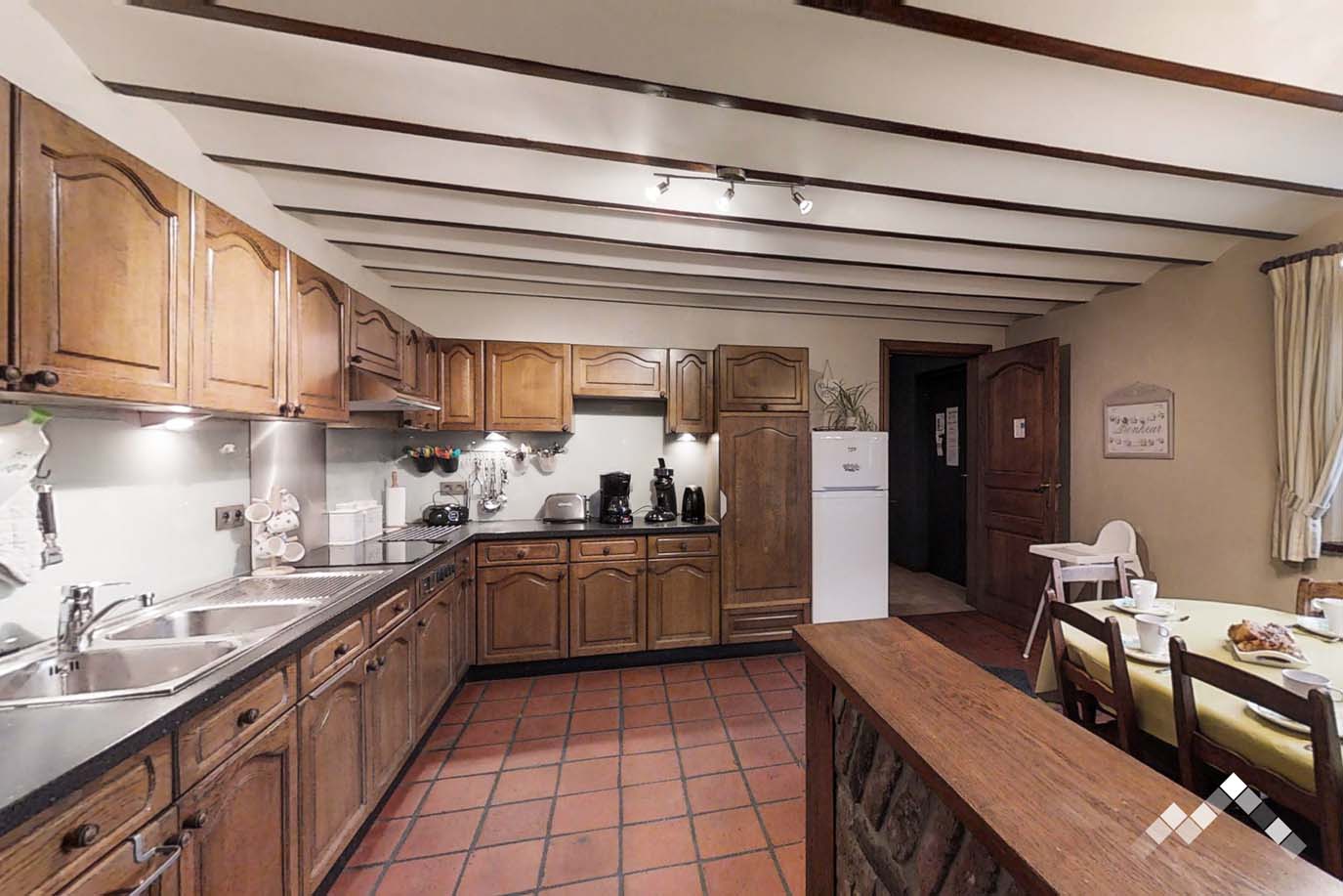 Maison de vacances à Vielsalm pour 9 personnes et 2 chiens avec sauna, billard, salle et module de jeux