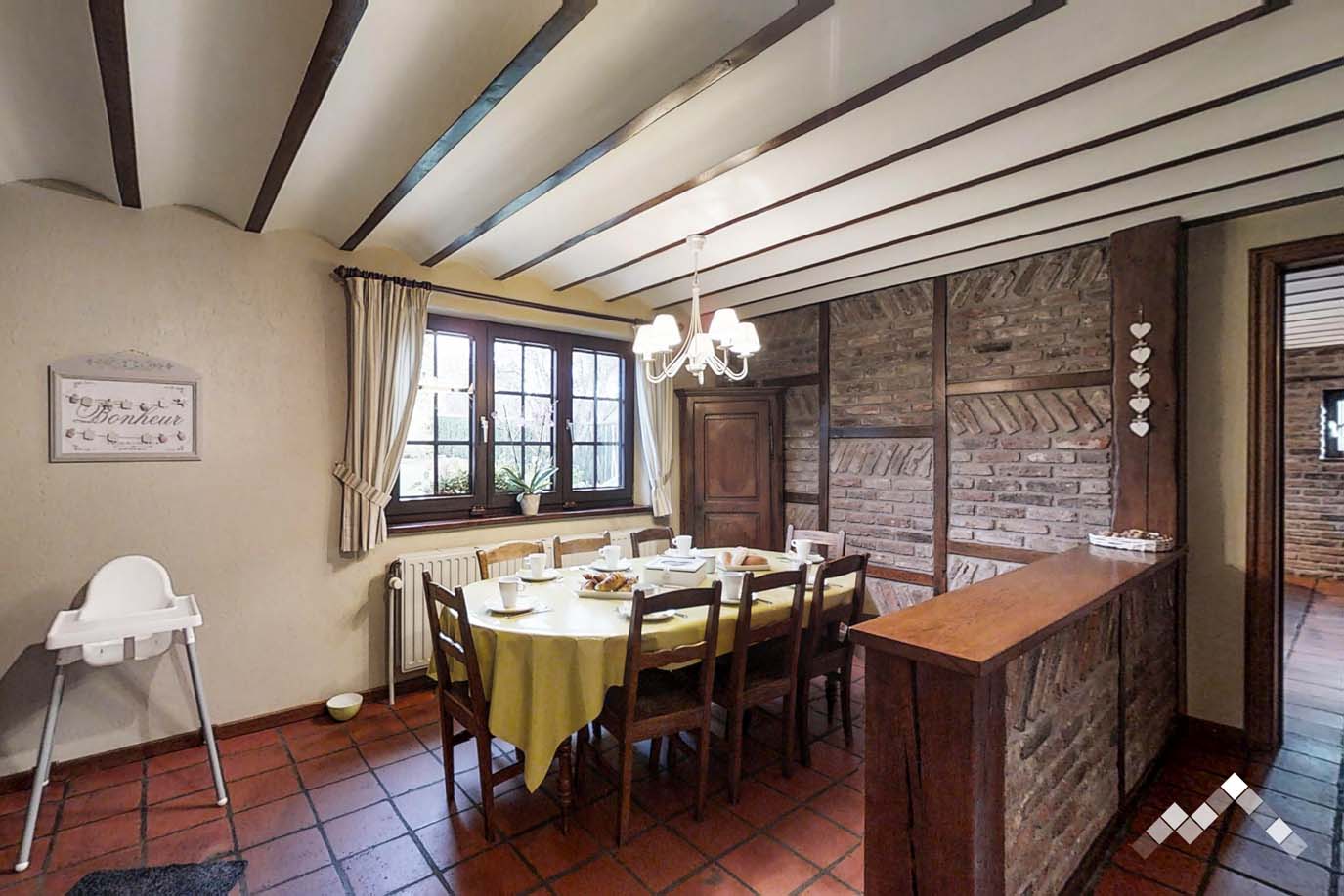 Maison de vacances à Vielsalm pour 9 personnes et 2 chiens avec sauna, billard, salle et module de jeux