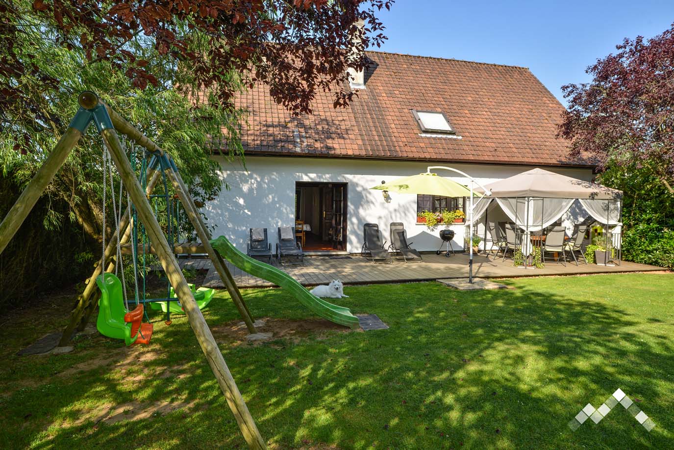 Maison de vacances à Vielsalm pour 9 personnes et 2 chiens avec sauna, billard, salle et module de jeux