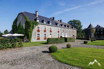 Groot luxe vakantiehuis in Bertogne voor 30 personen en 1 hond met biljart, kicker en seminariezaal op een domein van 100 hectare