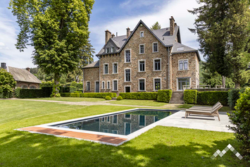 Château de luxe à Vresse-sur-Semois pour 22 personnes (+1 bébé) avec piscine, wellness cinéma, salle et module de jeux