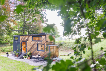 Tiny house in Ciney voor 2 personen midden in de natuur 