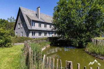 Villa de luxe à Hamoir pour 16 personnes (+4 bébés) avec plan d’eau, brasero, kicker, ping-pong, cabane et jeux pour enfants 