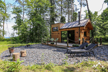 Tiny house in Rochefort voor 2 personen met brasero midden in de natuur