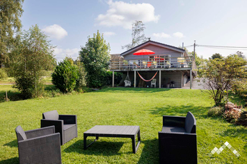 Chalet in Francorchamps voor 5 personen en 1 hond met jacuzzi, trampoline en toegang voor personen met beperkte mobiliteit