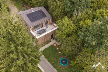 Vakantiechalet in Trois-Ponts voor 6 volwassenen en 4 kinderen met panoramisch terras en fietsenstalling