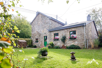 Gîte champêtre à Vielsalm pour 6 personnes (+1 bébé) et 1 chien à Vielsalm avec trampoline et module de jeux 