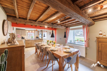 Gîte de charme à Vielsalm pour 9 personnes avec sauna, kicker et salle de sport